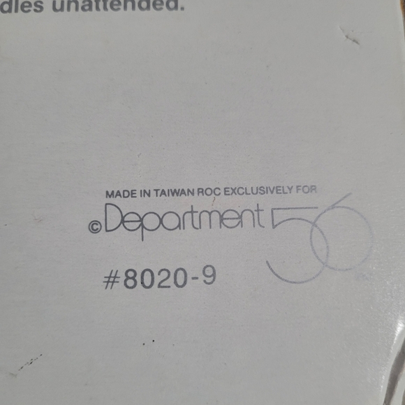 Dept 56 Metal Poinsetta Votive Candle Holder Silver & Gold w/Box - Picture 11 of 11